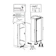BEKO - congélateur intégrable à glissière 220l - BFNA247E40SN - vignette
