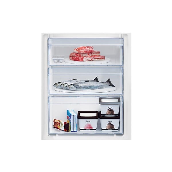BEKO - Réfrigérateur Combiné Intégrable 271l à Glissières Blanc - BCSA285K4SNLH - large