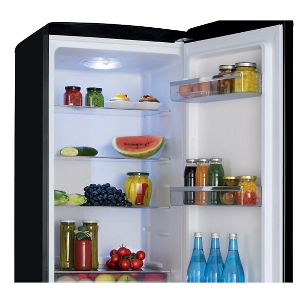 AMICA - Réfrigérateur Combiné 55cm 244l Statique Noir - AR8242N - large