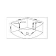 DISTRIBAIN - Baignoire balnéo Noire Corleone 48 jets Whirlpool - vignette