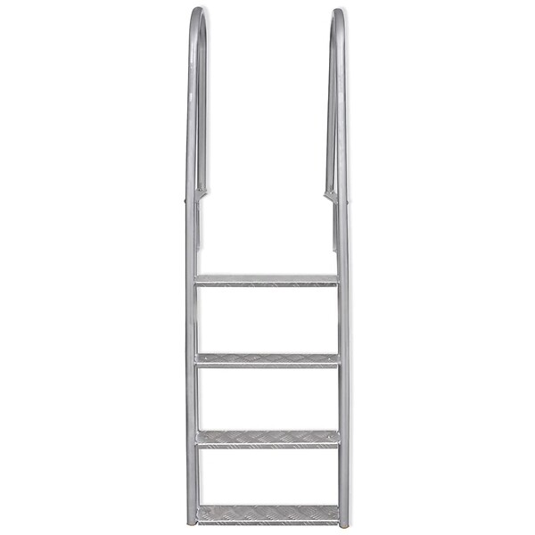 VIDAXL - vidaXL Échelle de piscine/quai à 4 marches Aluminium 167 cm - large