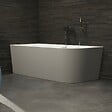 SPALINA - Baignoire Ilot Capri 170 gauche grise 170 x76 x58 cm, by SPALINA - vignette