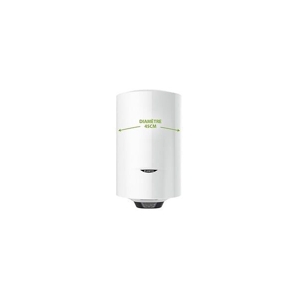 ARISTON - Chauffe-eau électrique vertical mural - ARISTON - Pro 1 Eco 100 l - Ø 450 mm - large