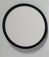 plafonnier led 24 w noir - vignette