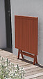 CITY GARDEN - Table de jardin pliante en aluminium - MARIUS - vignette