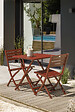 CITY GARDEN - Chaise de jardin pliante en aluminium - MARIUS - vignette