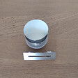 STANO - Bonde et cache trop-plein chromé pour baignoire îlot design - vignette