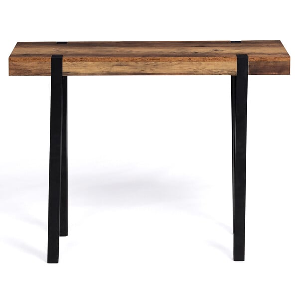 ID MARKET - Console AUSTRIA bois pied épingle - large