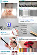 AICA SANITAIRE - Miroir lumineux loupe + bluetooth + tricolore + anti-buée 140x80cm salle de bain dimmable,mémoire,tactile,led - vignette