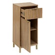 5 FIVE SIMPLY SMART - Meuble de rangement 1 tiroir et 1 porte avec étagère H 80 cm - Naturel - vignette