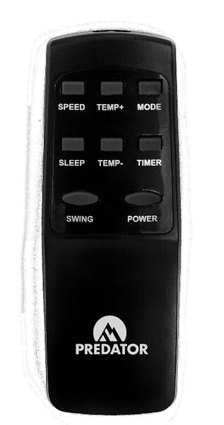 PREDATOR - Climatiseur mobile S40H WIFI - 3500W et 12000BTU - Réservisble - Noir - large