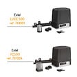 EXTEL - Cremaillere supplementaire 50cm pour motorisation de portail Extel - 761105 - Extel - - vignette