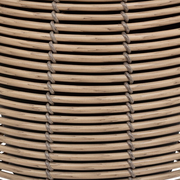 ATMOSPHERA - Lot de 3 Cache-pots aspect Rotin D 20 D 29 et D 45 cm - large