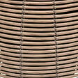 ATMOSPHERA - Lot de 3 Cache-pots aspect Rotin D 20 D 29 et D 45 cm - vignette