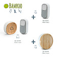 AVIDSEN - Carillon USB sans fil sans pile Bamboo - Avidsen - 102502 - - vignette
