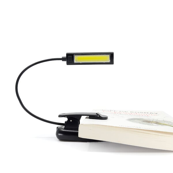 EASYMATE - Lampe de lecture rechargeable à  LED et avec pince - EasyMate - 330310 - - large