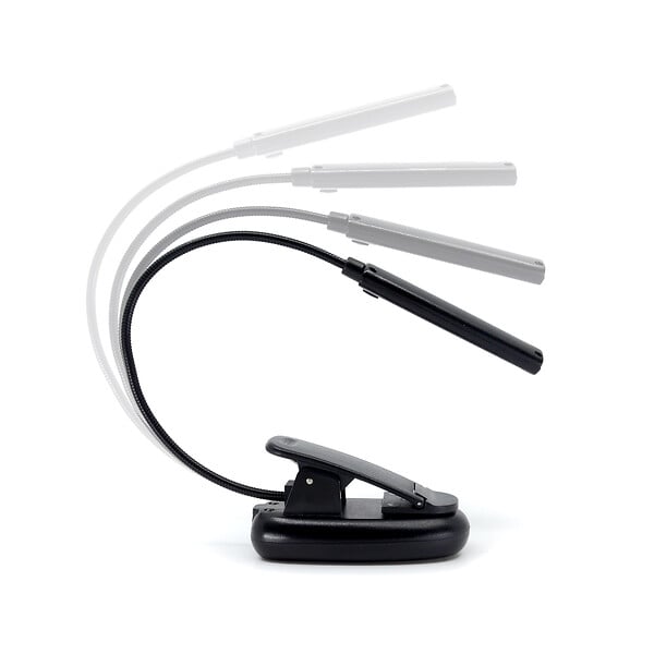 EASYMATE - Lampe de lecture rechargeable à  LED et avec pince - EasyMate - 330310 - - large