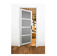 GD MENUISERIES - Bloc Porte Tana Vitrée Blanc H204 x L83 cm Côte Tableau P.Gauche - vignette