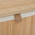 5 FIVE SIMPLY SMART - Panier à linge en Bambou 100L avec 2 bacs de tri H 63 cm - vignette