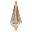 5 FIVE SIMPLY SMART - Panier à linge pliable 50L en Bambou et tissu Gris Beige - vignette