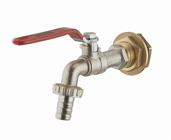 AROZ - Robinet de Cuve quart de tour + Raccord de Traversée de Cuve AROZ - large