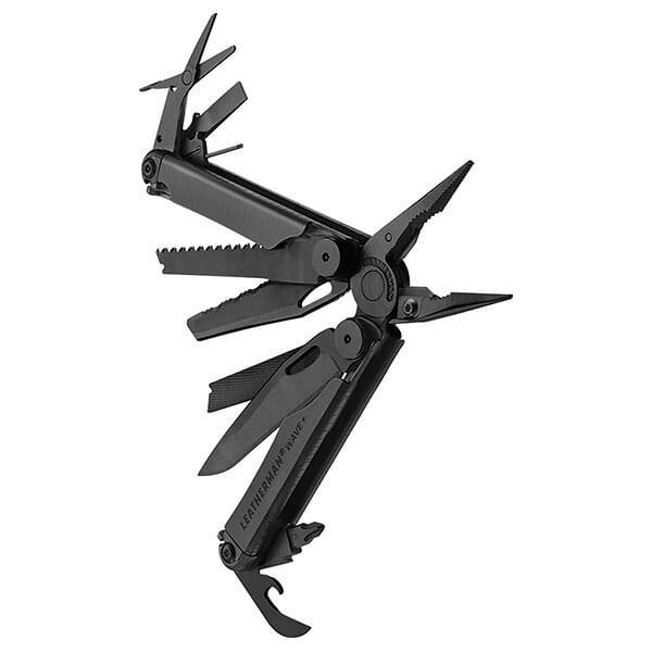 LEATHERMAN - Pince Multifonctions WAVE®+ Black 18 Outils en 1 avec étui nylon - LEATHERMAN - large