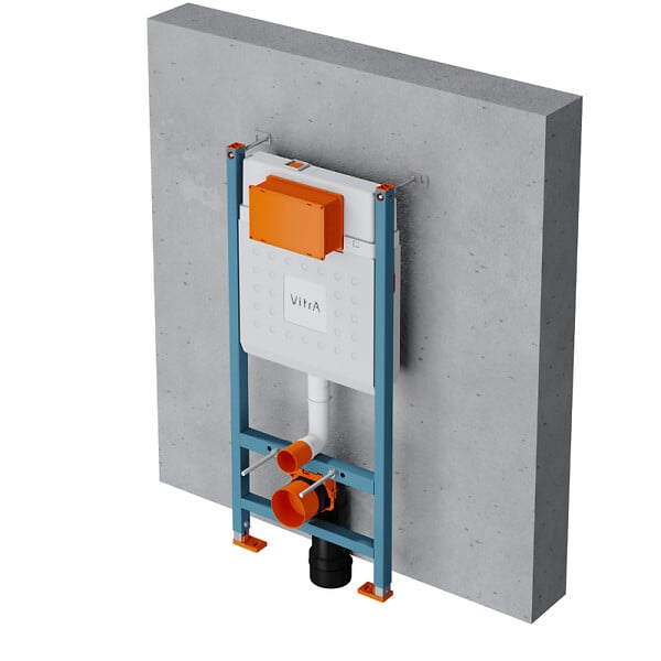 VITRA - Vitra  V-Fix Core bâti support pour WC, 1.12 M (732-5800-01) - large
