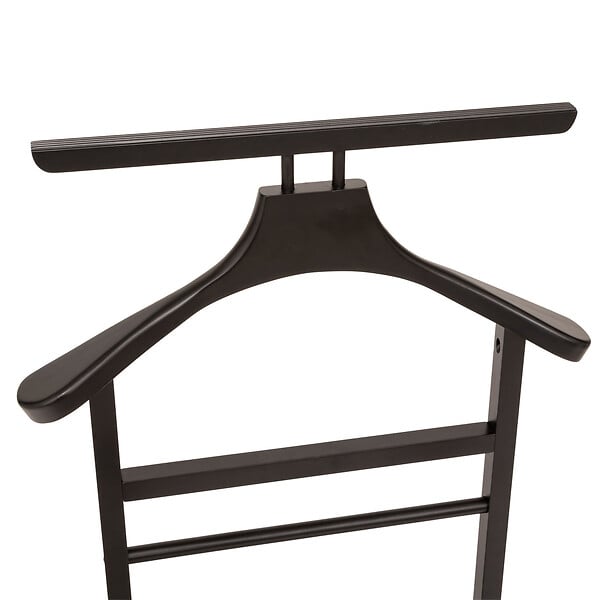 5 FIVE SIMPLY SMART - Valet de chambre en Bois Noir avec multiples barres de suspension - large