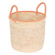 ATMOSPHERA - Lot de 2 Paniers de rangement en fibres naturelles tressées - vignette