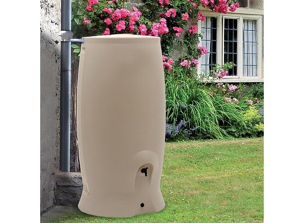EDA - Récupérateur d'eau de pluie 500 L rotomoulé RECUP'O + Kit Collecteur - Eda - large