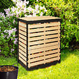 ID MARKET - Bac de compostage en bois 360L - vignette