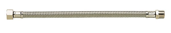 COTEKA - Flexible mâle femelle - Inox - L80cm - 15x21mm - large