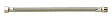 COTEKA - Flexible mâle femelle - Inox - L80cm - 15x21mm - vignette