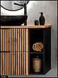 OTITEC - Cube de rangement - 20 x 57 cm - Noir - WOTANIA - vignette