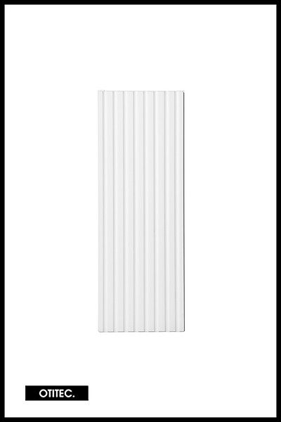 OTITEC - Meuble haut de salle de bain - 55 cm - Blanc - VOLTA - large