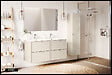 OTITEC - Colonne de salle de bain - 140 cm - Cachemire Mat - 1 porte - ASTRA - vignette