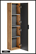 OTITEC - Colonne de salle de bain de 140 cm - Oak - 1 porte - LIVA OAK - vignette