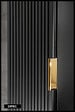OTITEC - Colonne de salle de bain de 140 cm - Noir - 1 porte - LIVA BLACK - vignette