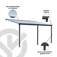 CERLAND - PERGOLA ALU 4,35X3,03X2,78M - vignette