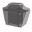 CAMPINGAZ - Housse Barbecue "M" 118 x 140 x 62 cm Polyester noir Haute résistance CAMPINGAZ - vignette