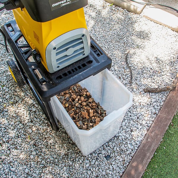 GARLAND - Broyeur de végétaux électrique 2800 W GARLAND CHIPPER 355LE-V19 - large