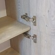 ONDEE - Colonne de Salle de Bain SMART - A suspendre - 2 Portes - 35cm - Finitions Bois - vignette