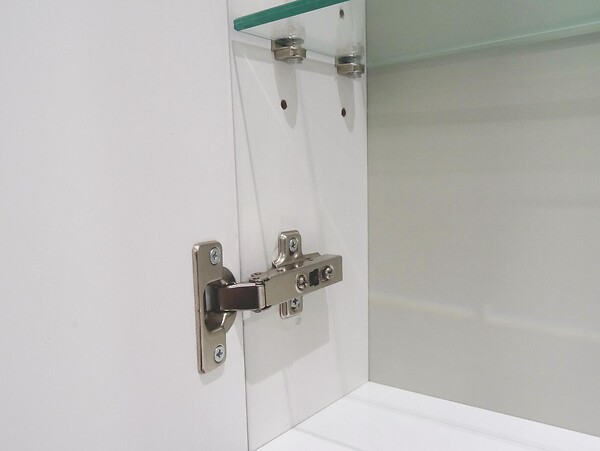 ONDEE - Colonne salle de bain à suspendre 2DOO - L40cm - Blanc - Livré monté - large