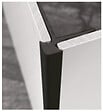 ONDEE - Profilé panneau mural angle extérieur noir 4mm - vignette