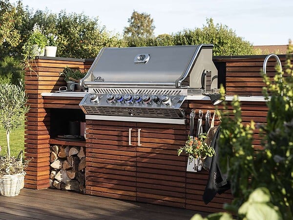 NAPOLEON - Barbecue à gaz encastrable Prestige Pro 665 avec rôtissoire - Napoleon - large