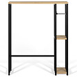 ID MARKET - Meuble dessus WC avec placard DETROIT design industriel - vignette