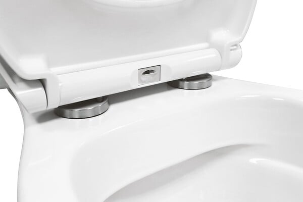 ONDEE - Pack WC NF Sans Bride - Abattant Thermodur - Fermeture ralentie - large