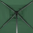 HESPERIDE - Parasol droit carré "Soya" vert olive D2,5x2,5m en acier - vignette