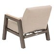 HESPERIDE - Fauteuil de jardin "Axiome" praline en aluminium traité en epoxy - vignette