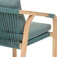 HESPERIDE - Fauteuil de jardin "Papouasie" vert olive en acacia - vignette